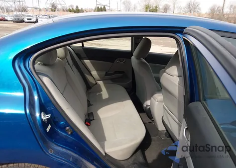 2013 Honda Civic Lx from USA, damaged, VIN 19XFB2F53DE222113